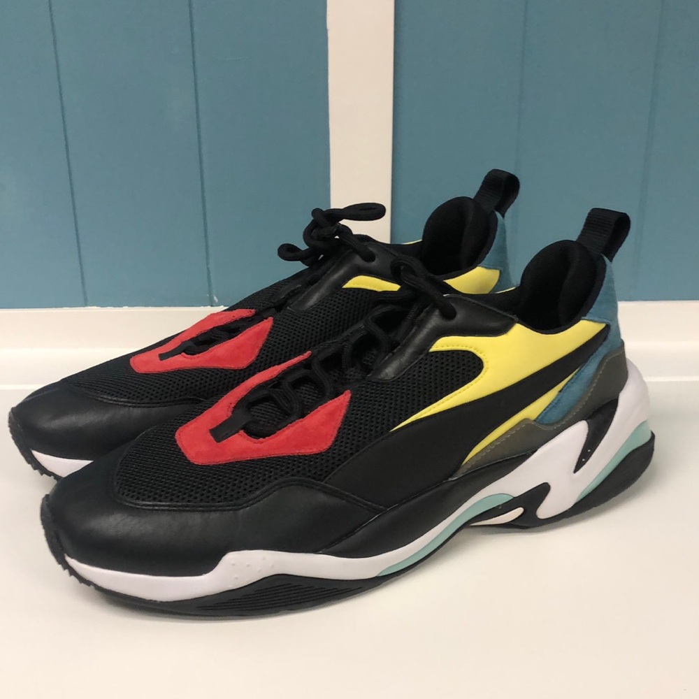 Puma Men's Thunder Spectra Colorblock Sneaker size 12